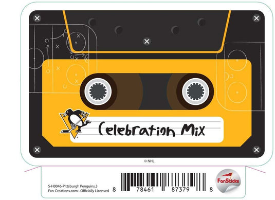 Fan Creations Decal Pittsburgh Penguins - NHL 3 inch Decal