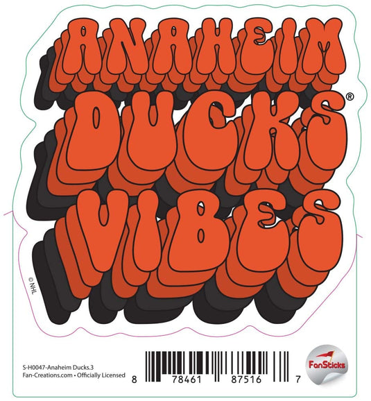 Fan Creations Decal Anaheim Ducks - NHL 3 inch Decal