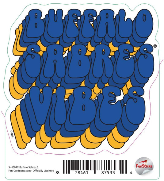 Fan Creations Decal Buffalo Sabres - NHL 3 inch Decal