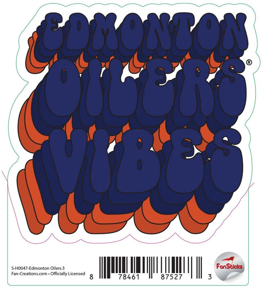 Fan Creations Decal Edmonton Oilers - NHL 3 inch Decal