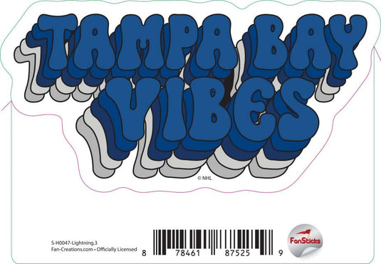 Fan Creations Decal Lightning - NHL 3 inch Decal