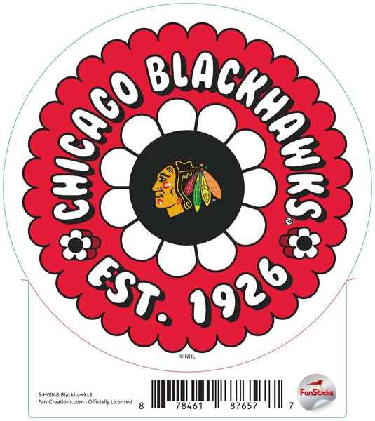 Fan Creations Decal Blackhawks - NHL 3 inch Decal