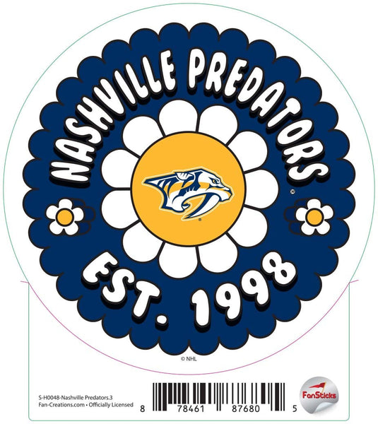 Fan Creations Decal Nashville Predators - NHL 3 inch Decal