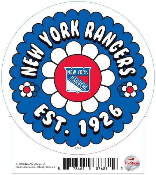 Fan Creations Decal New York Rangers - NHL 3 inch Decal