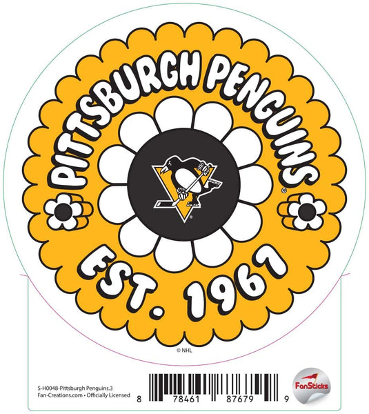 Fan Creations Decal Pittsburgh Penguins - NHL 3 inch Decal