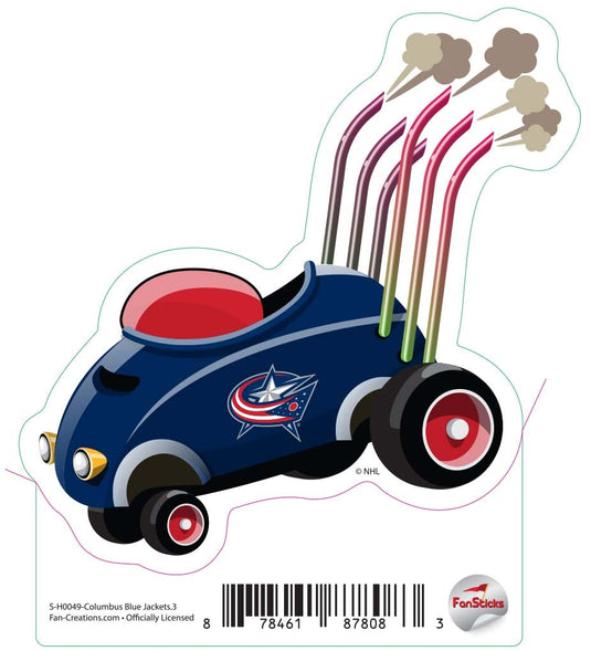 Fan Creations Decal Columbus Blue Jacket - NHL 3 inch Decal