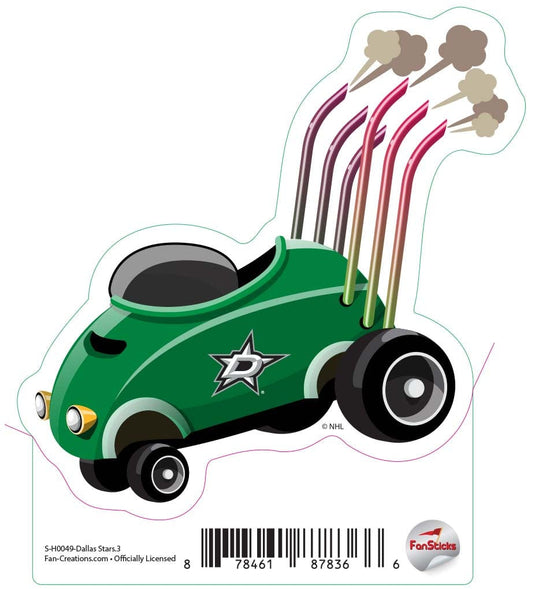 Fan Creations Decal Dallas Stars - NHL 3 inch Decal