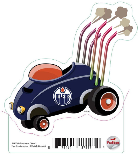 Fan Creations Decal Edmonton Oilers - NHL 3 inch Decal