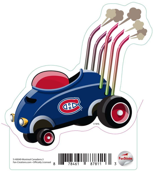 Fan Creations Decal Montreal Canadiens - NHL 3 inch Decal