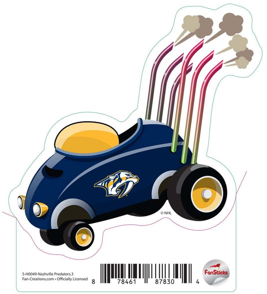 Fan Creations Decal Nashville Predators - NHL 3 inch Decal