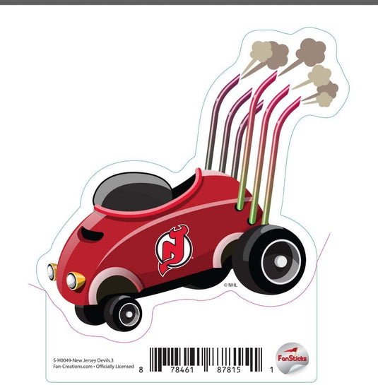 Fan Creations Decal New Jersey Devils - NHL 3 inch Decal