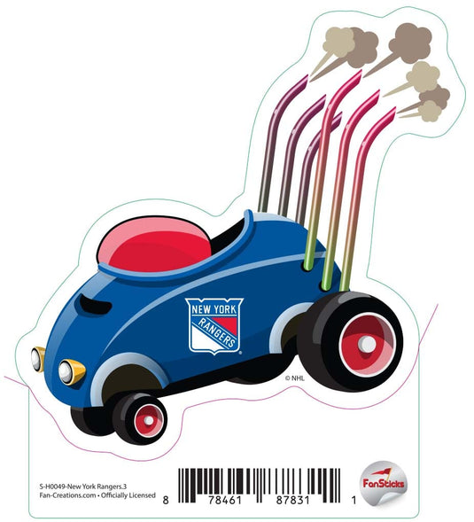Fan Creations Decal New York Rangers - NHL 3 inch Decal