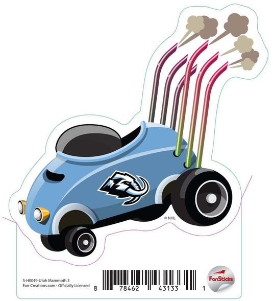 Fan Creations Decal Utah Mammoth - NHL 3 inch Decal