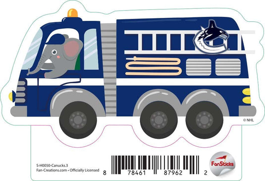 Fan Creations Decal Canucks - NHL 3 inch Decal