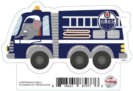 Fan Creations Decal Edmonton Oilers - NHL 3 inch Decal