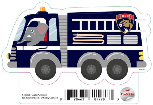 Fan Creations Decal Florida Panthers - NHL 3 inch Decal