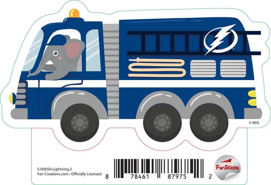 Fan Creations Decal Lightning - NHL 3 inch Decal