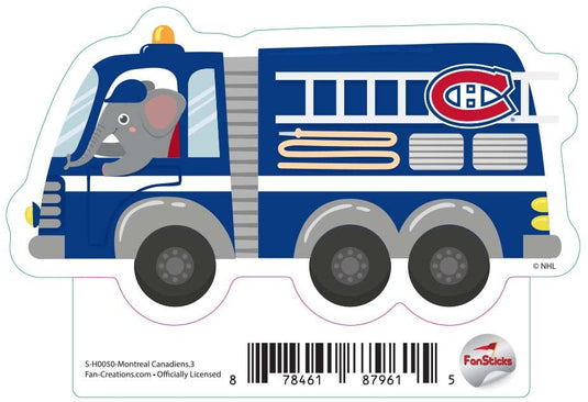 Fan Creations Decal Montreal Canadiens - NHL 3 inch Decal