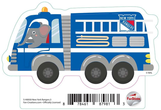 Fan Creations Decal New York Rangers - NHL 3 inch Decal