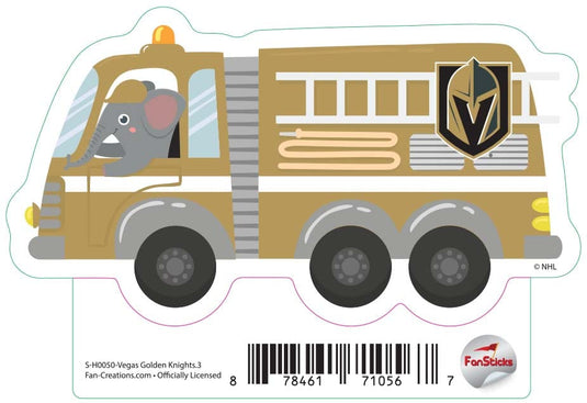 Fan Creations Decal Vegas Golden Knights - NHL 3 inch Decal
