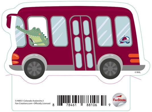 Fan Creations Decal Colorado Avalanche - NHL 3 inch Decal