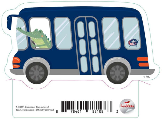 Fan Creations Decal Columbus Blue Jacket - NHL 3 inch Decal