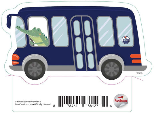 Fan Creations Decal Edmonton Oilers - NHL 3 inch Decal