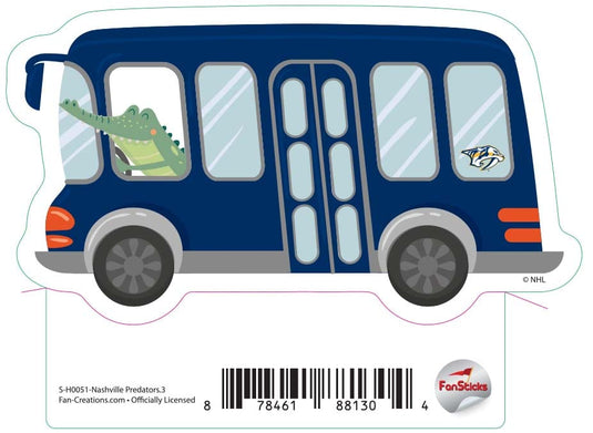 Fan Creations Decal Nashville Predators - NHL 3 inch Decal