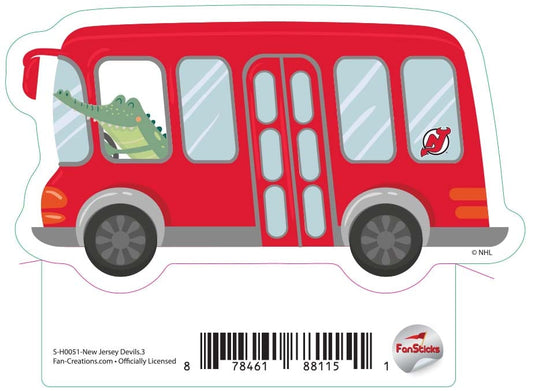 Fan Creations Decal New Jersey Devils - NHL 3 inch Decal