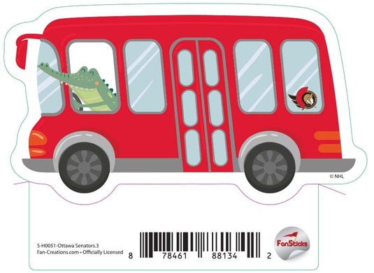 Fan Creations Decal Ottawa Senators - NHL 3 inch Decal