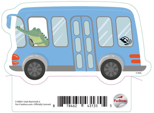Fan Creations Decal Utah Mammoth - NHL 3 inch Decal