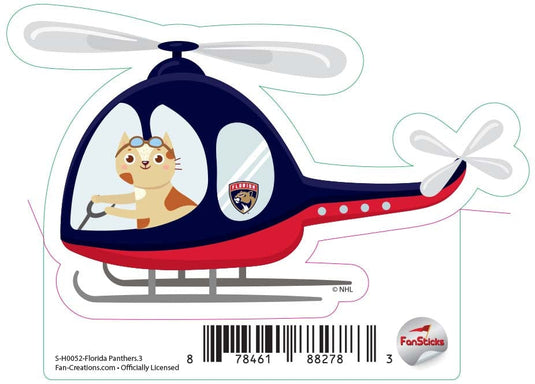 Fan Creations Decal Florida Panthers - NHL 3 inch Decal