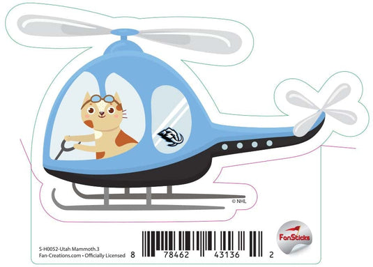 Fan Creations Decal Utah Mammoth - NHL 3 inch Decal