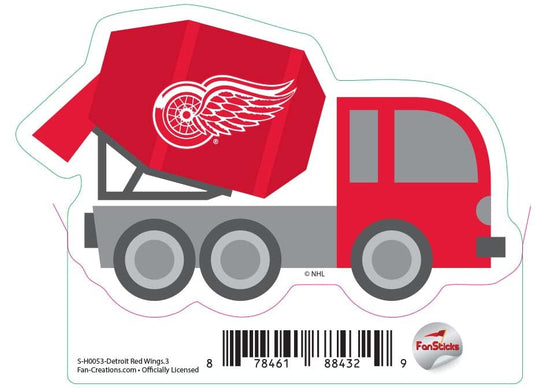 Fan Creations Decal Red Wings - NHL 3 inch Decal