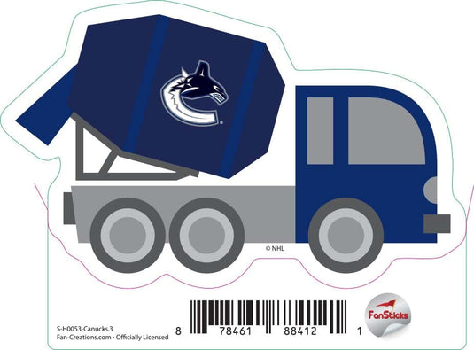Fan Creations Decal Canucks - NHL 3 inch Decal