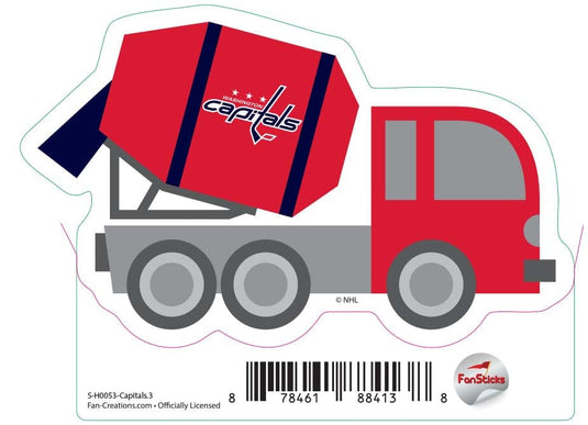 Fan Creations Decal Capitals - NHL 3 inch Decal