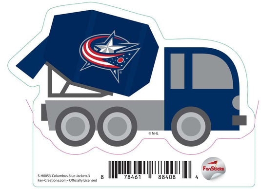 Fan Creations Decal Columbus Blue Jacket - NHL 3 inch Decal