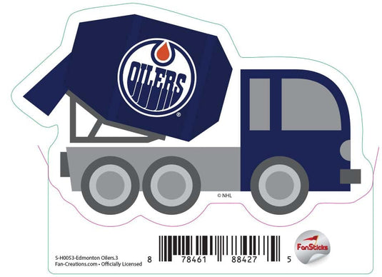 Fan Creations Decal Edmonton Oilers - NHL 3 inch Decal