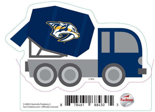 Fan Creations Decal Nashville Predators - NHL 3 inch Decal