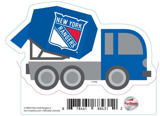 Fan Creations Decal New York Rangers - NHL 3 inch Decal