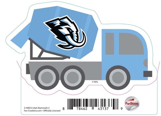 Fan Creations Decal Utah Mammoth - NHL 3 inch Decal