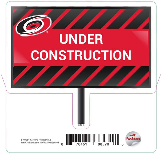 Fan Creations Decal Carolina Hurricanes - NHL 3 inch Decal
