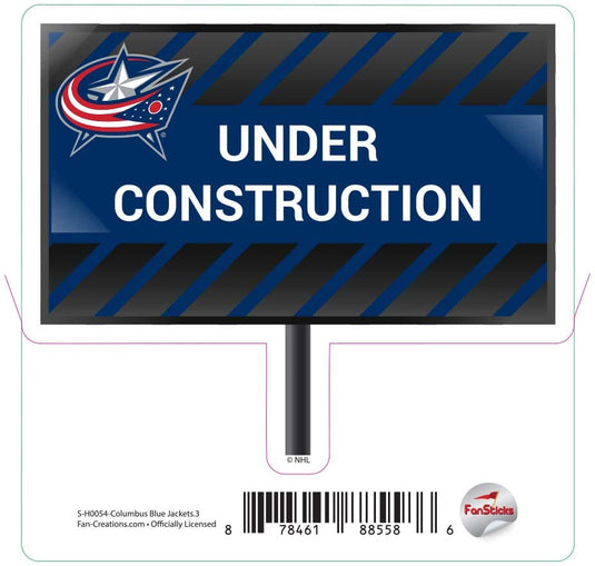 Fan Creations Decal Columbus Blue Jacket - NHL 3 inch Decal