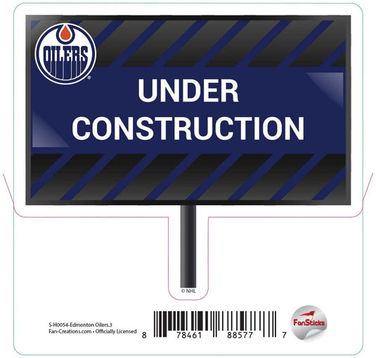 Fan Creations Decal Edmonton Oilers - NHL 3 inch Decal