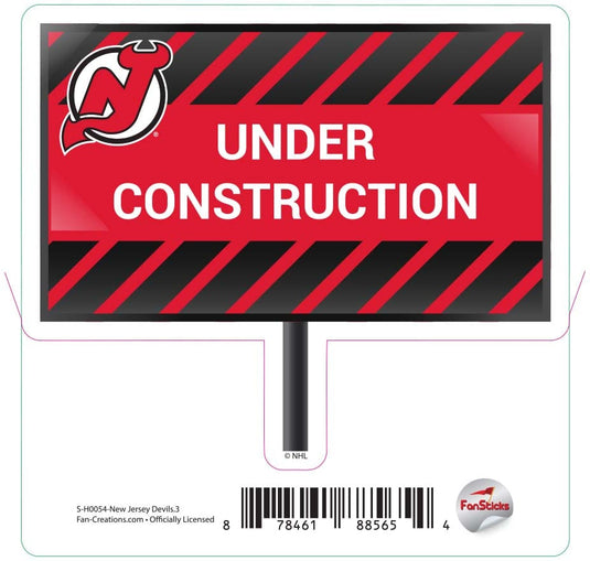 Fan Creations Decal New Jersey Devils - NHL 3 inch Decal