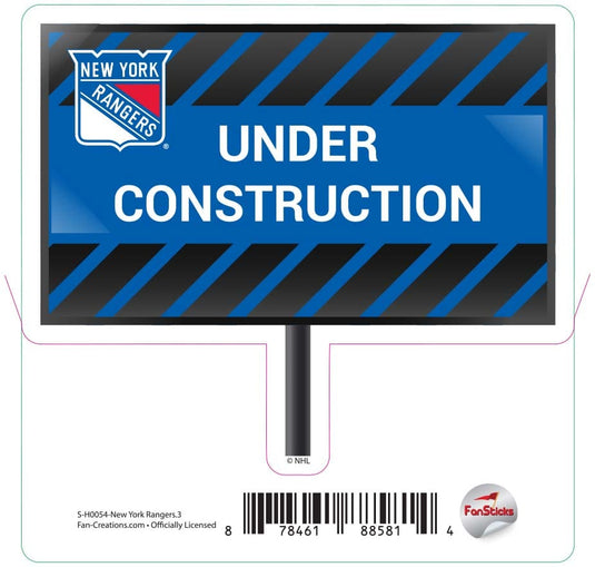 Fan Creations Decal New York Rangers - NHL 3 inch Decal