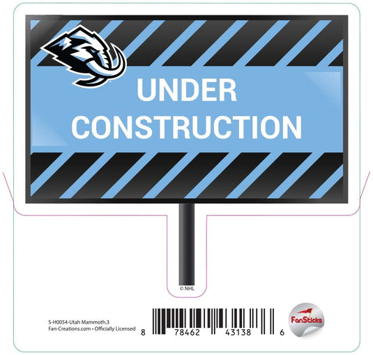 Fan Creations Decal Utah Mammoth - NHL 3 inch Decal