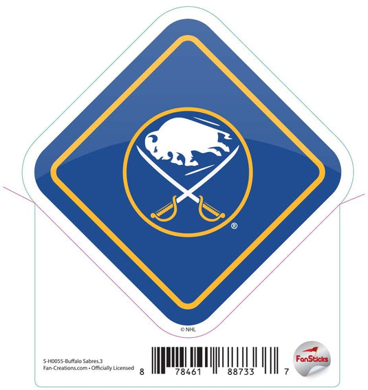 Fan Creations Decal Buffalo Sabres - NHL 3 inch Decal