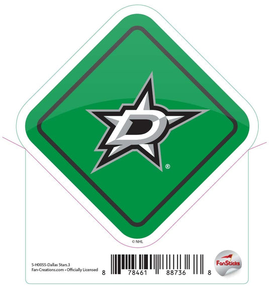Fan Creations Decal Dallas Stars - NHL 3 inch Decal