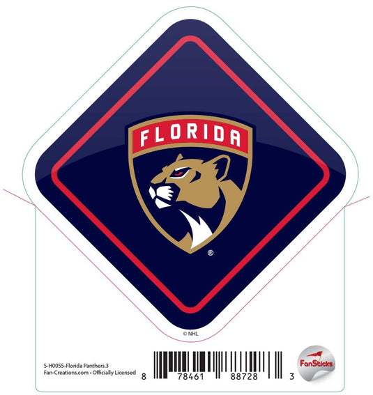 Fan Creations Decal Florida Panthers - NHL 3 inch Decal
